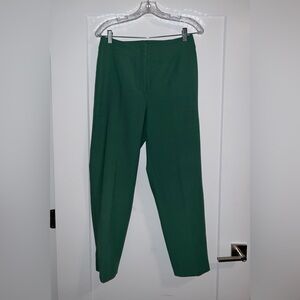 Ann Taylor Teal Curvy Fit Trousers